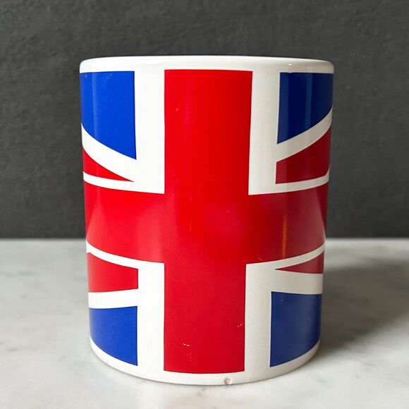 British Flag Mug Sampsons Ltd Coffee Cup Designed in Great Britain Union Jack - Picture 2 of 7